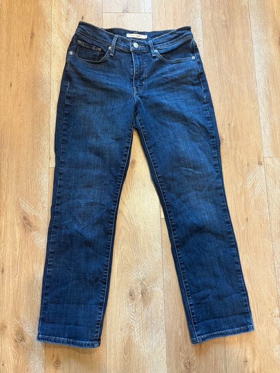 Levi's Denim - Dark Blue Women's Slim Straight Jeans